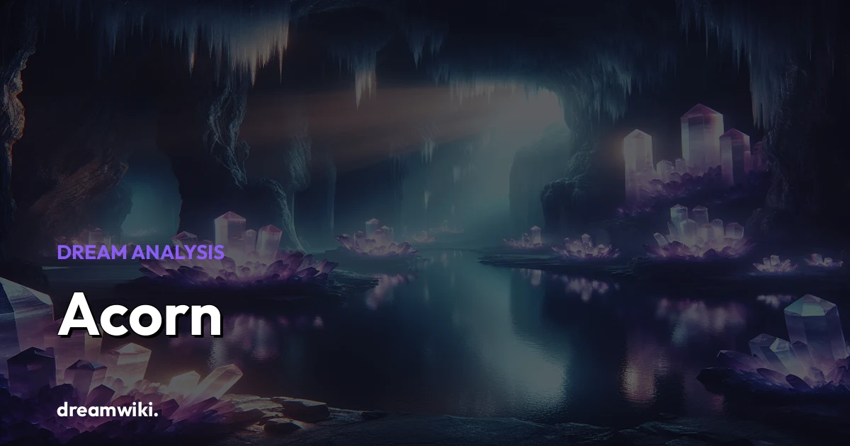 Acorn Dream Meaning & Symbolism