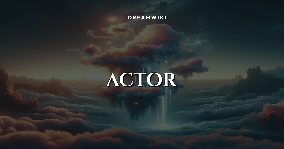 Rüyada Aktör Görmek Ne Anlama Gelir?