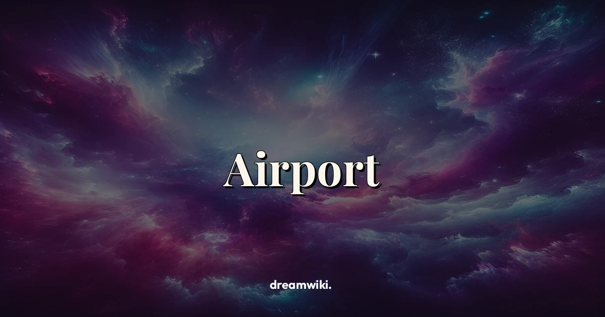Significado de soñar con aeropuerto