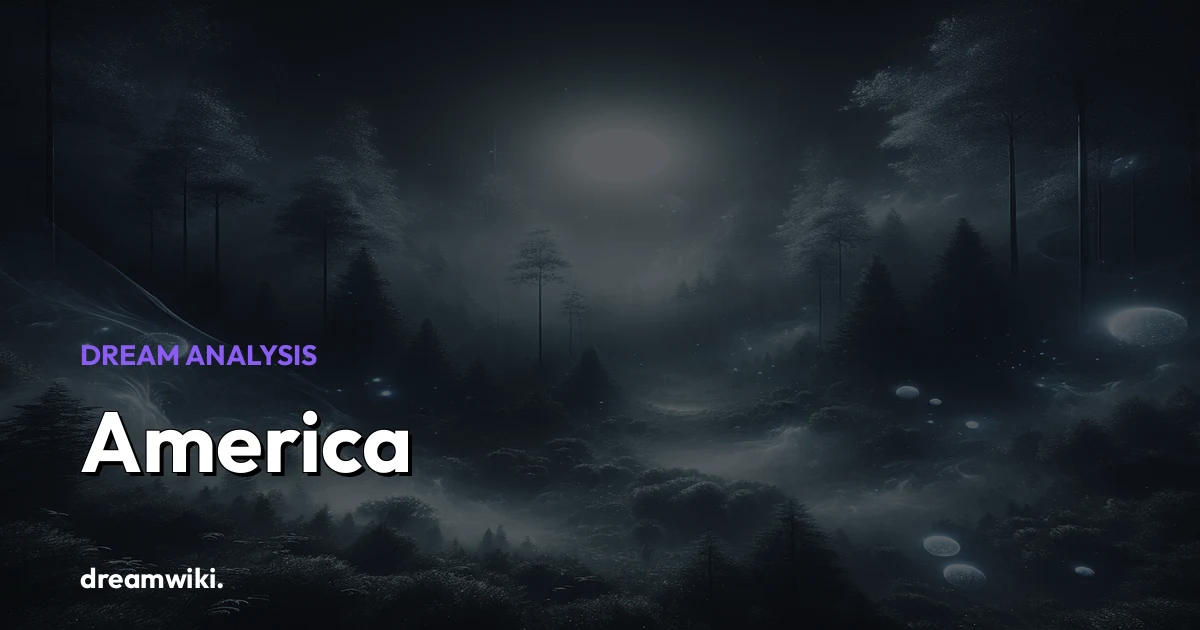 America Dream Meaning & Symbolism
