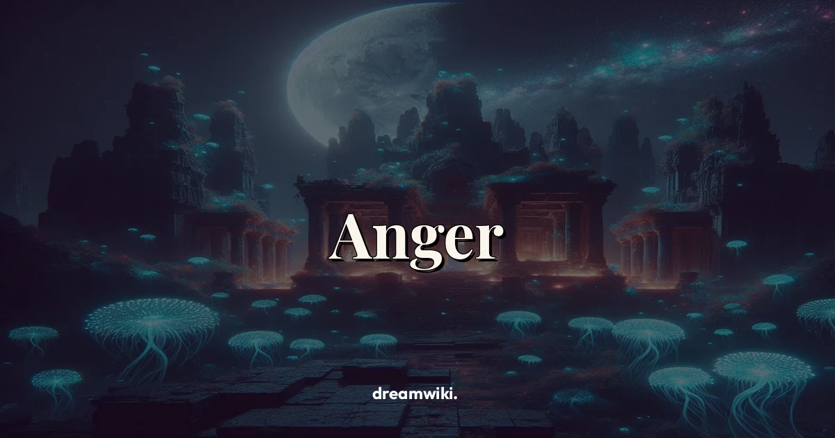 Anger Dream Meaning & Symbolism