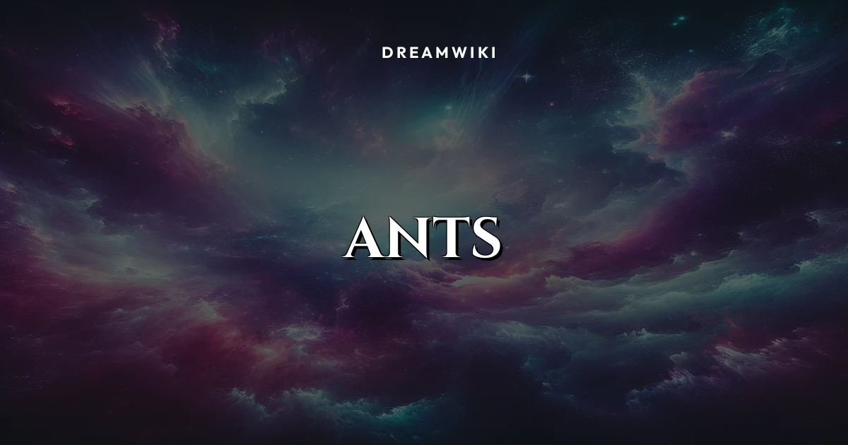Ants Dream Meaning & Symbolism