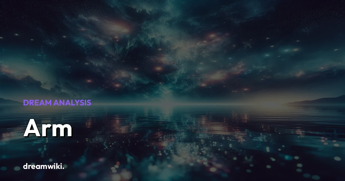 Arm Dream Meaning & Symbolism