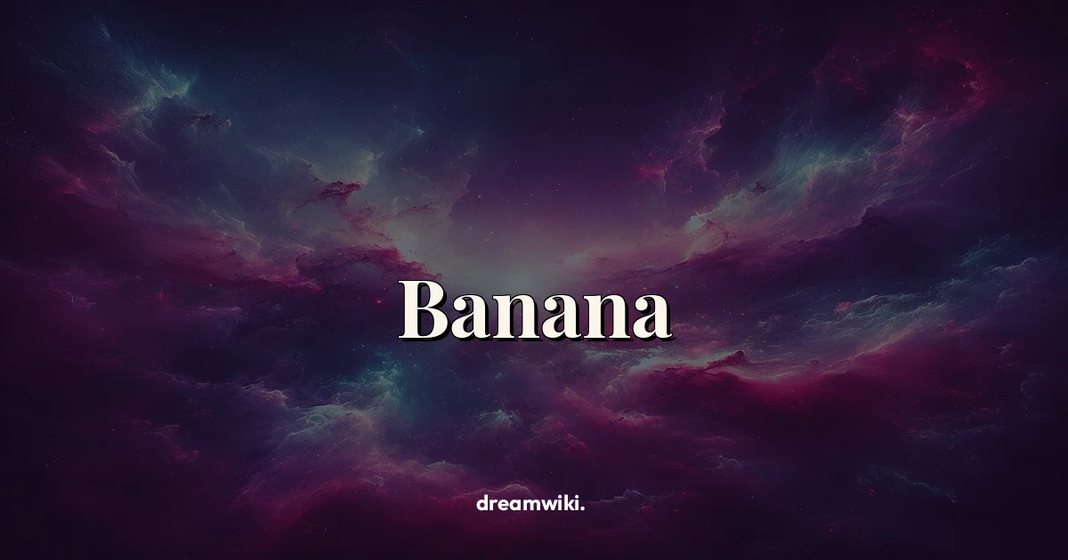 O que significa sonhar com banana