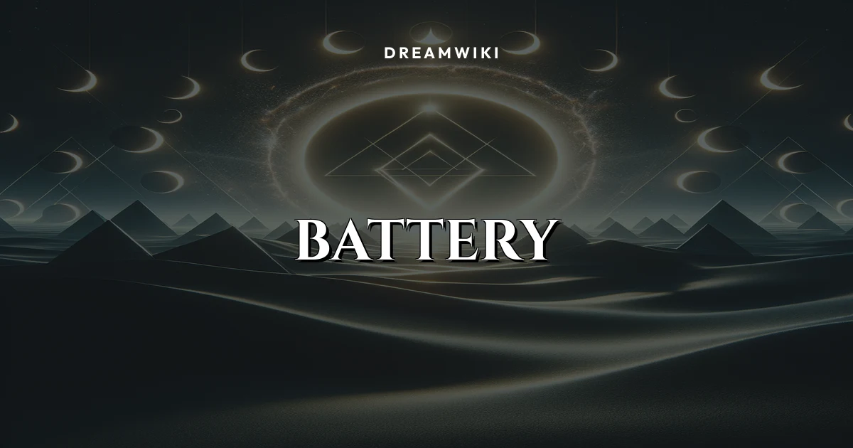 Battery Dream Meaning & Symbolism