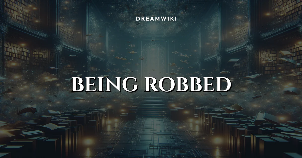 Being Robbed Dream Meaning & Symbolism