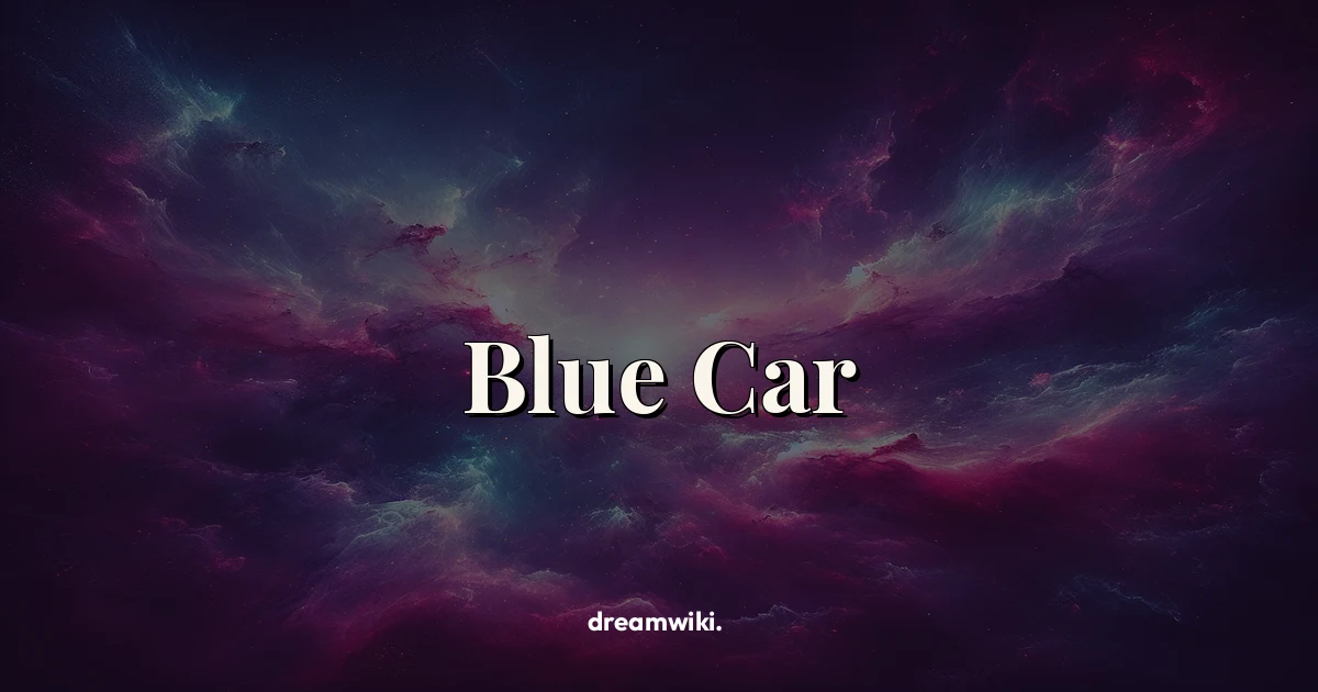 Arti Mimpi Mobil Biru: Tafsir dan Maknanya