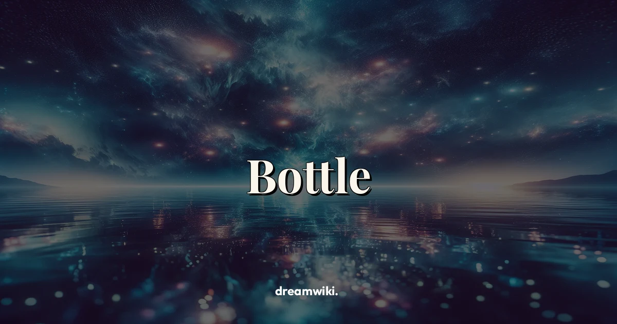 O que significa sonhar com garrafa