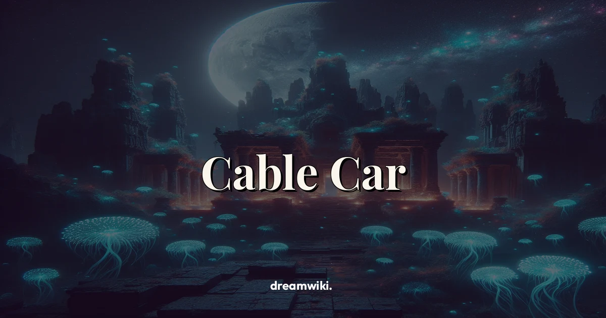 Cable Car Dream Meaning & Symbolism