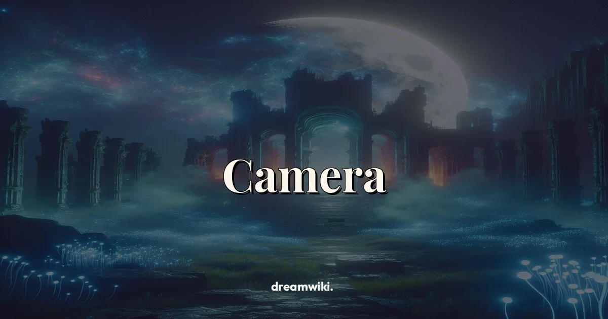 Camera Dream Meaning & Symbolism