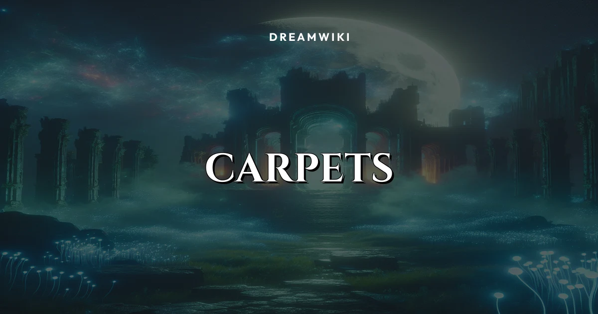 O que significa sonhar com tapetes