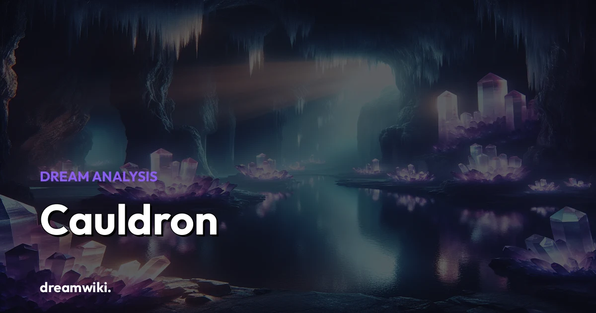 Cauldron Dream Meaning & Symbolism