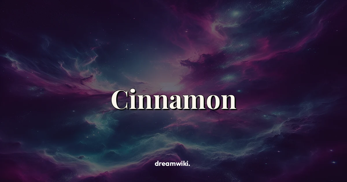 O que significa sonhar com canela