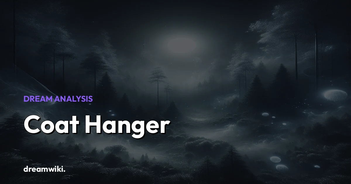 O que significa sonhar com cabide