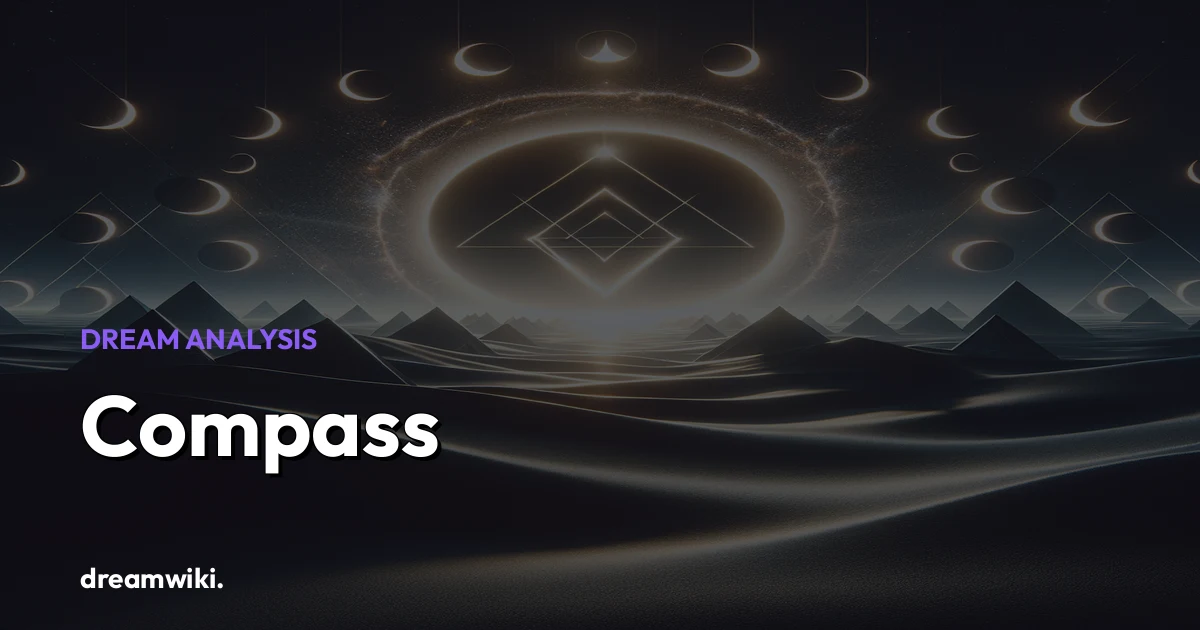 Significado de soñar con compás
