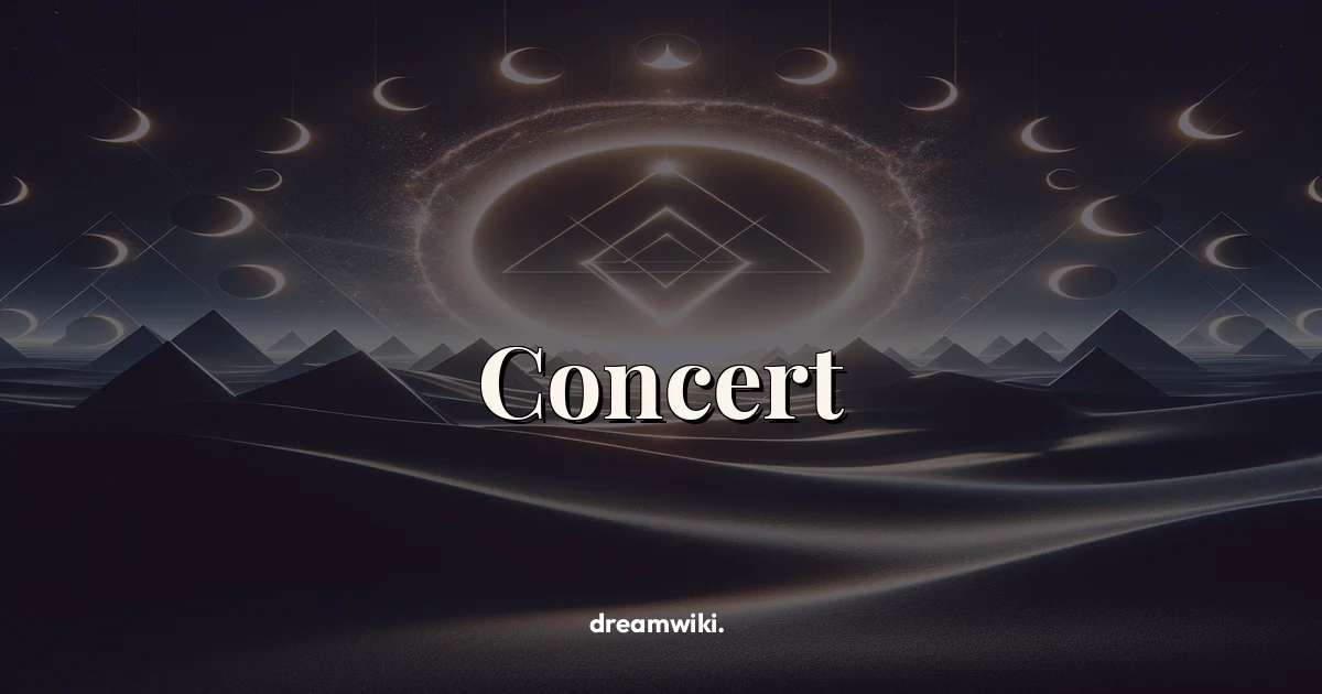 O que significa sonhar com concerto