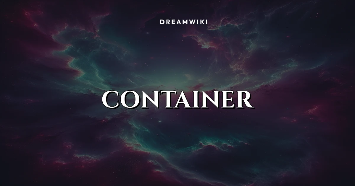 Rüyada Konteyner Görmek Ne Anlama Gelir?