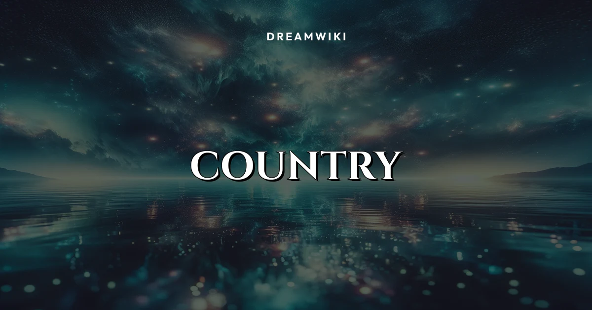 O que significa sonhar com País