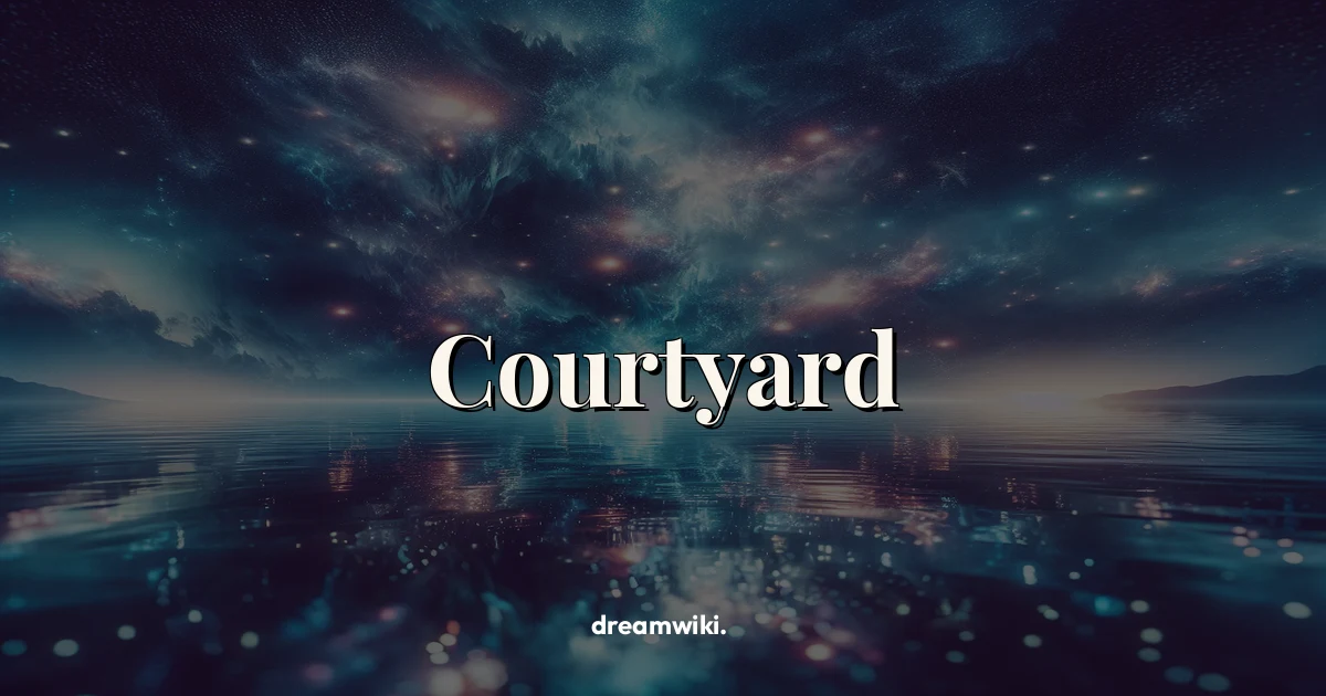 O que significa sonhar com Pátio