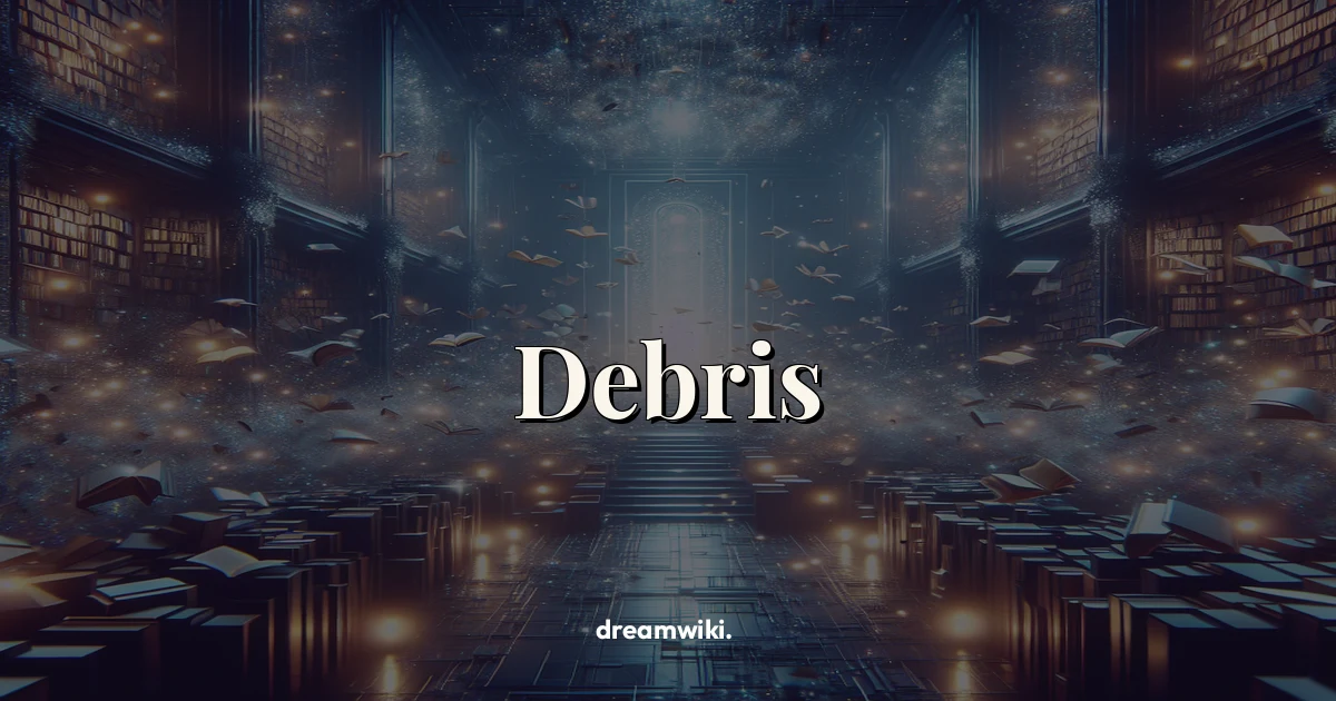 Debris Dream Meaning & Symbolism