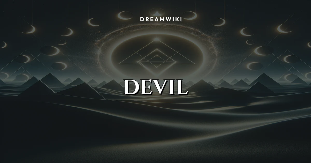 Devil Dream Meaning & Symbolism
