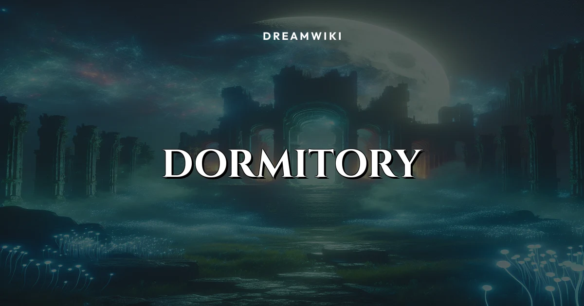O que significa sonhar com dormitório