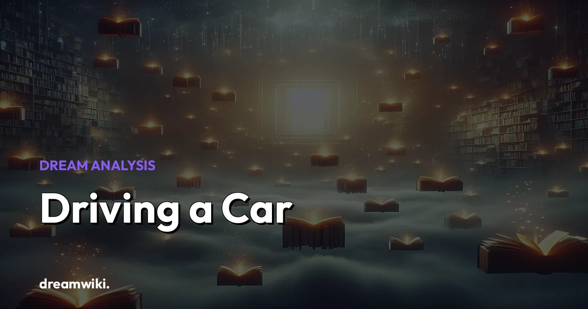 Driving a Car Dream Meaning & Symbolism