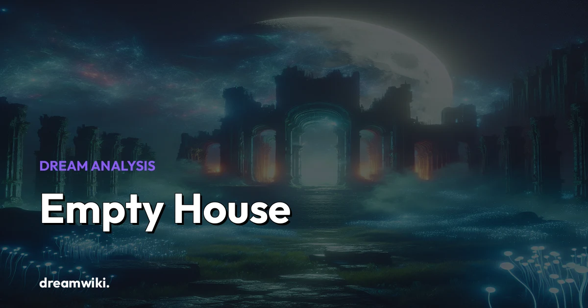 O que significa sonhar com Casa Vazia