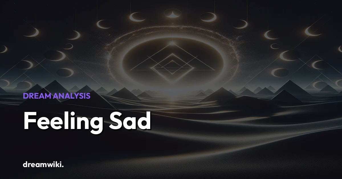 Feeling Sad Dream Meaning & Symbolism