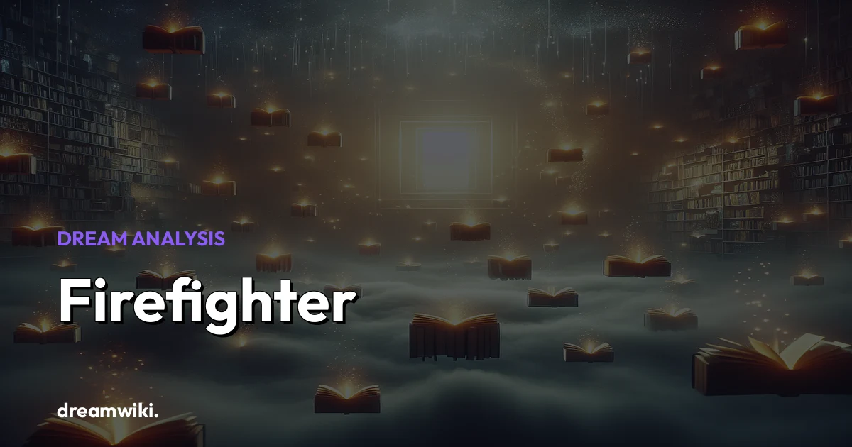 Firefighter Dream Meaning & Symbolism