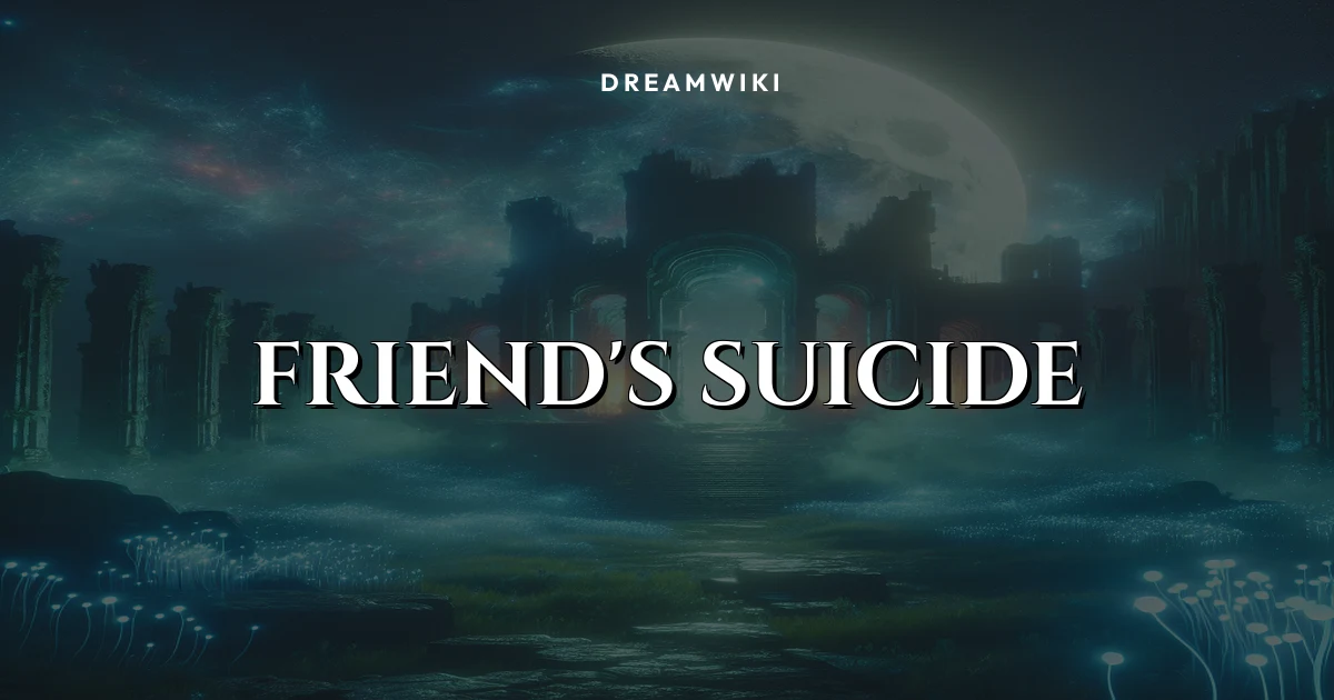 Rüyada Arkadaşının İntiharını Görmek Ne Anlama Gelir?