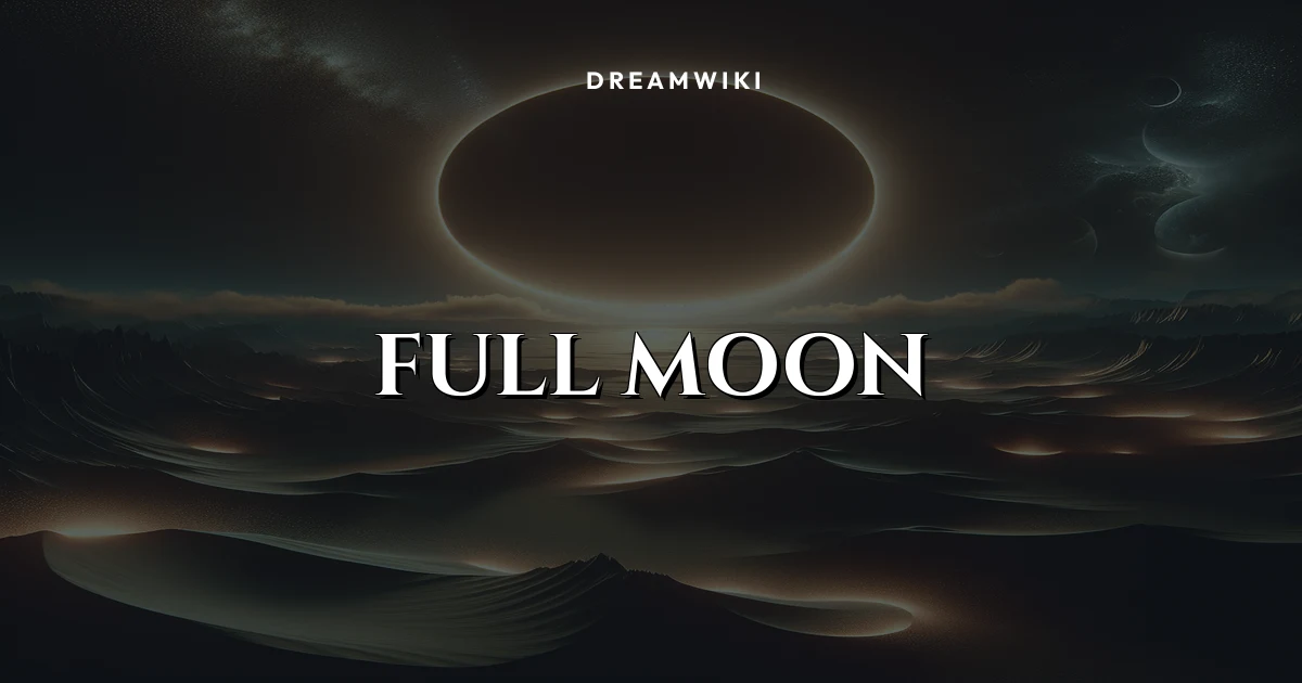 Rüyada Dolunay Görmek Ne Anlama Gelir?