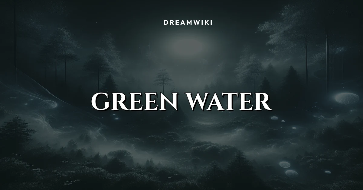 Green Water Dream Meaning & Symbolism
