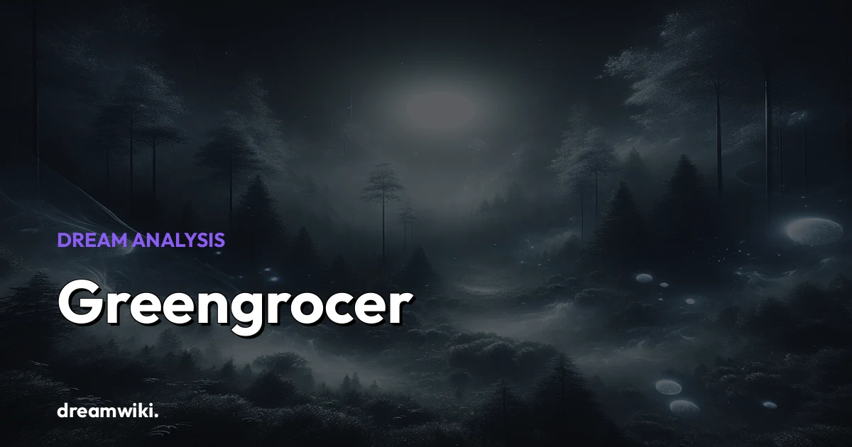 Rüyada Manav Görmek Ne Anlama Gelir?