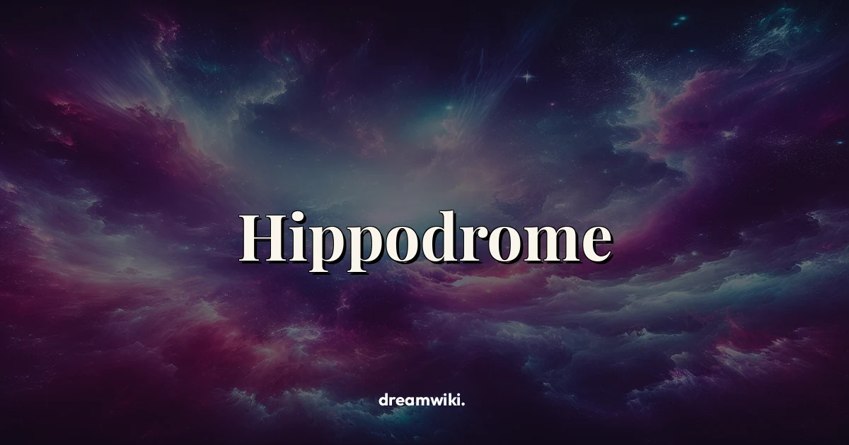 Significado de soñar con Hipódromo