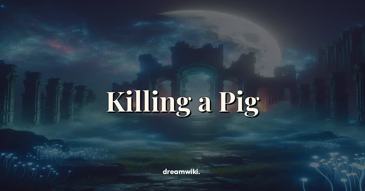 Arti Mimpi Membunuh Babi: Tafsir dan Maknanya