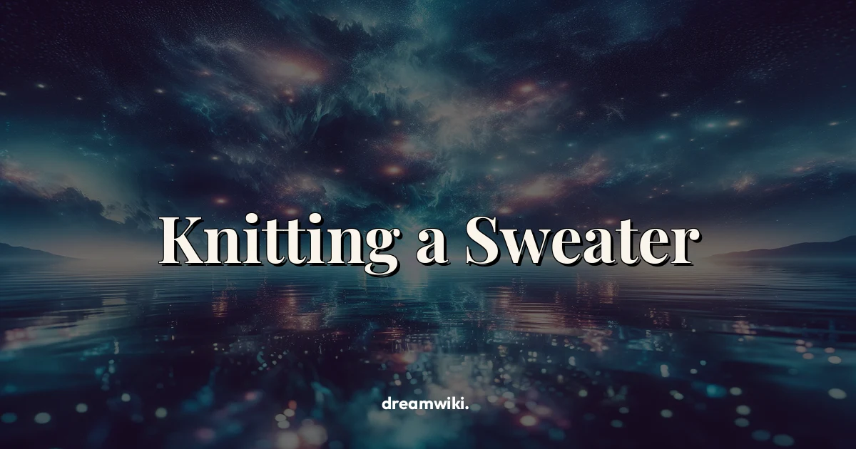 Arti Mimpi Merajut: Tafsir dan Maknanya