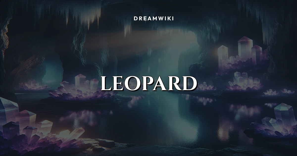 Significado de soñar con leopardo