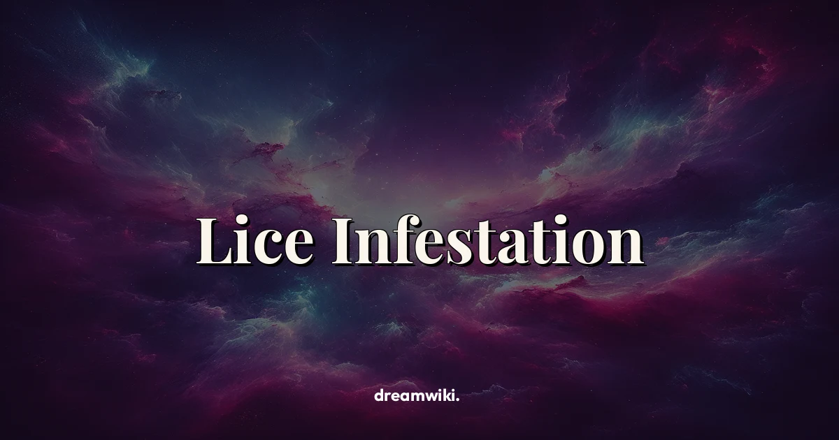 Lice Infestation Dream Meaning & Symbolism