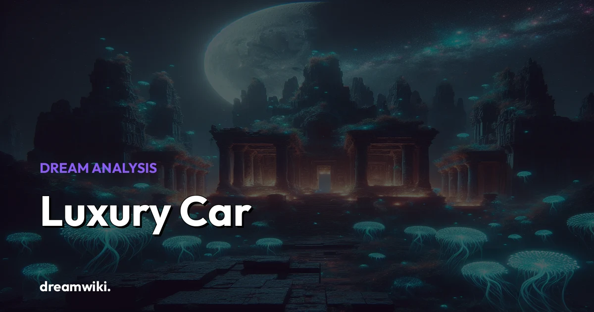 Rüyada Lüks Araba Görmek Ne Anlama Gelir?