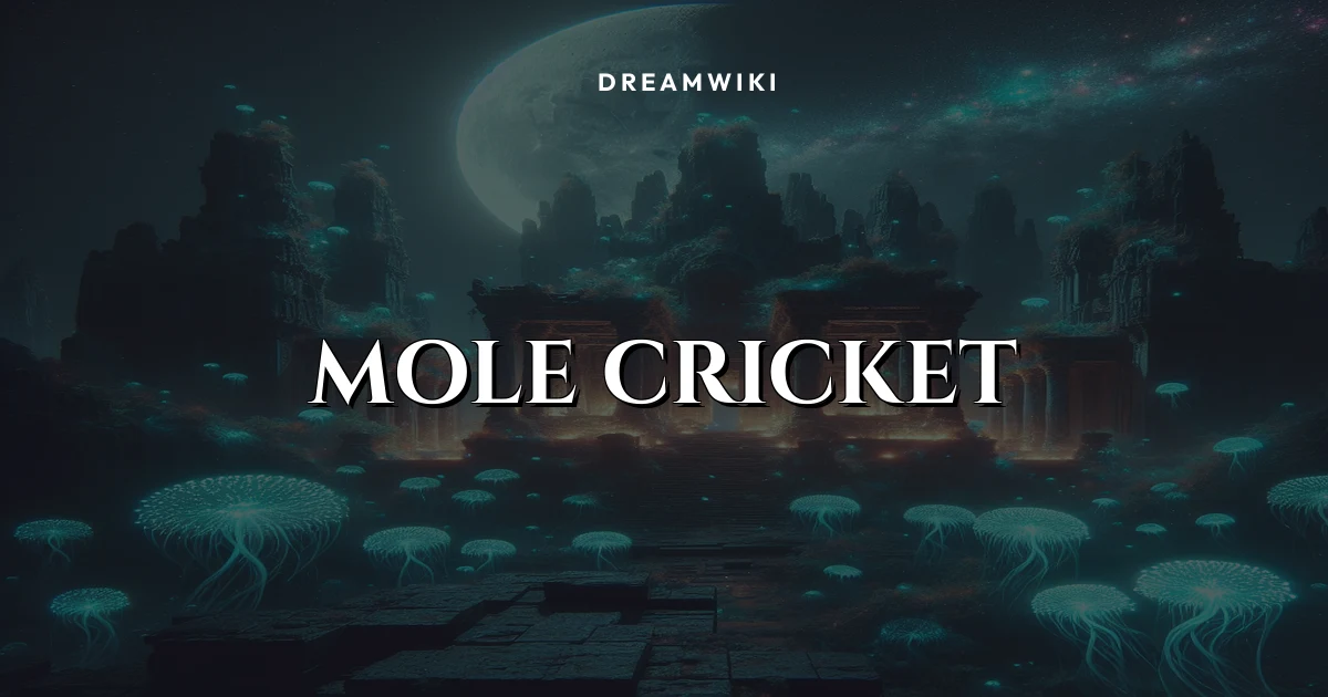 Mole Cricket Dream Meaning & Symbolism