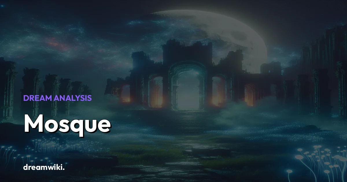 Rüyada Mescid Görmek Ne Anlama Gelir?