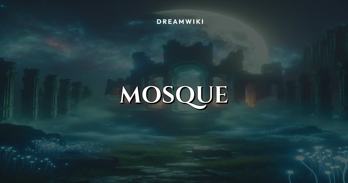 O que significa sonhar com mesquita