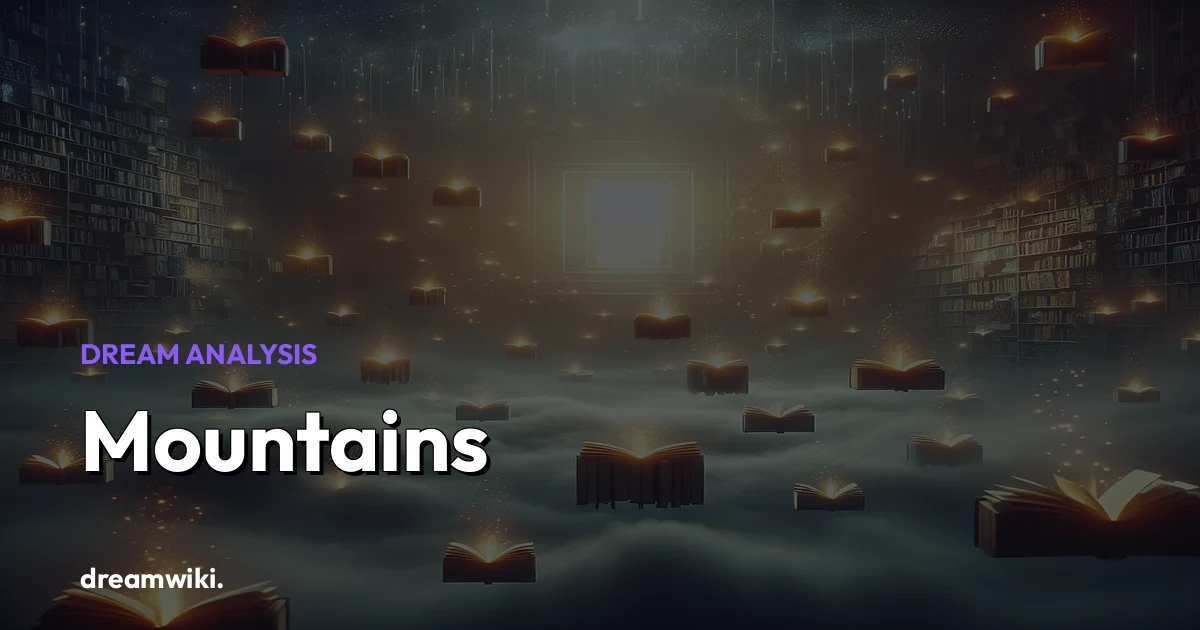 O que significa sonhar com montanhas