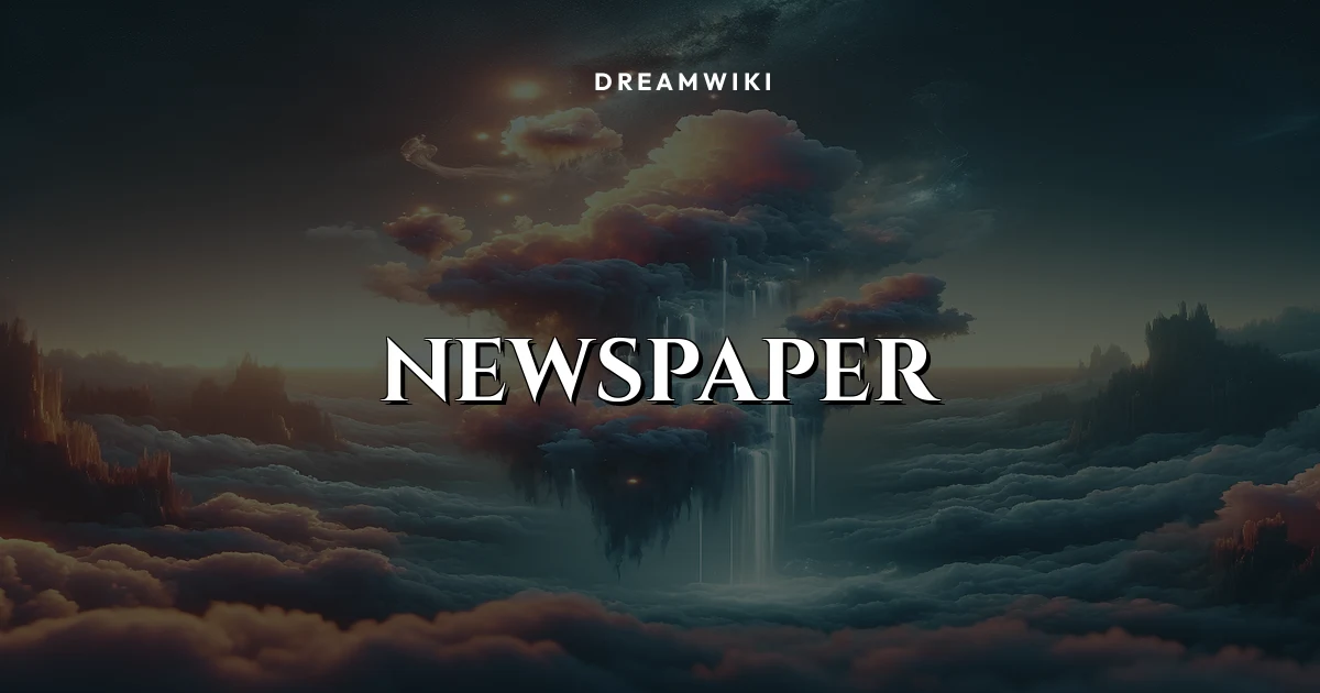 Newspaper Dream Meaning & Symbolism