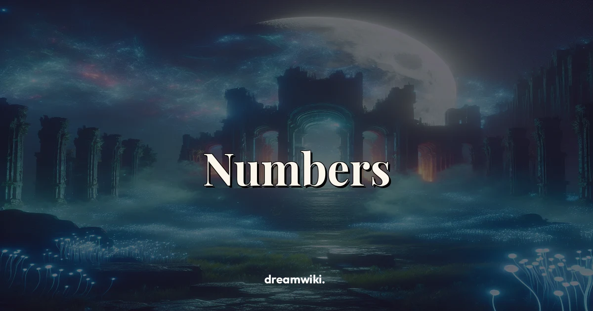Numbers Dream Meaning & Symbolism