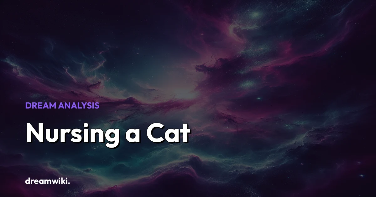 O que significa sonhar com Amamentar Gato
