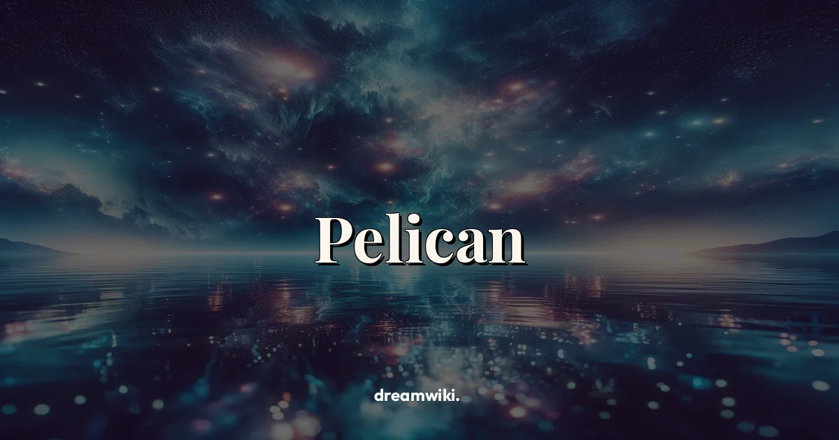 Rüyada Pelikan Görmek Ne Anlama Gelir?