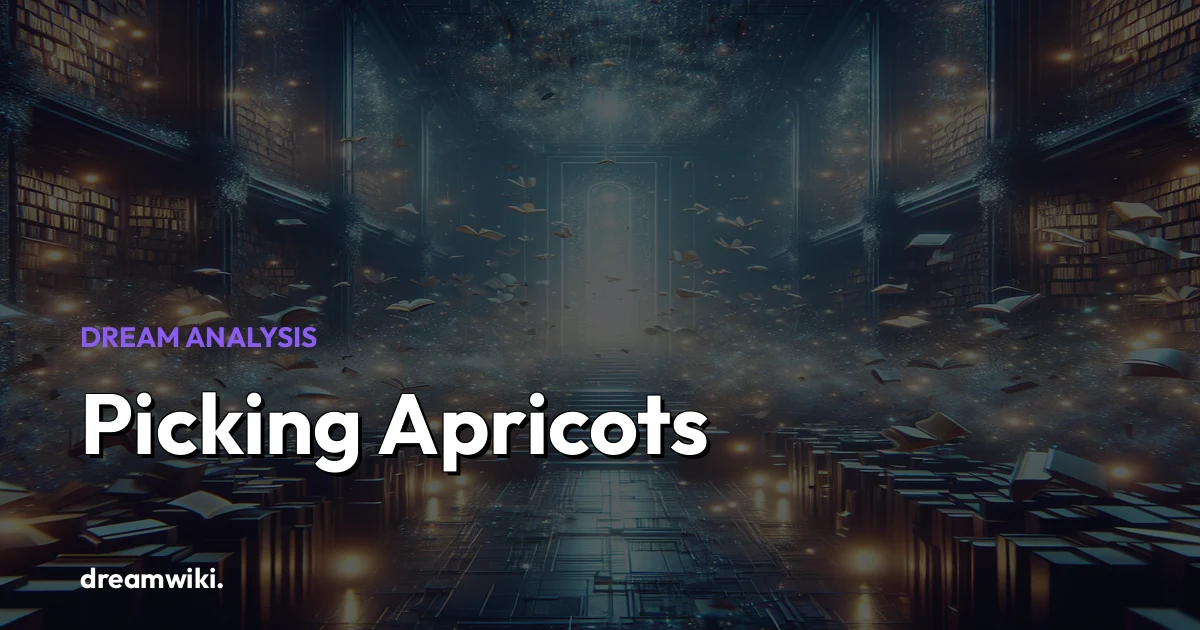 Picking Apricots Dream Meaning & Symbolism
