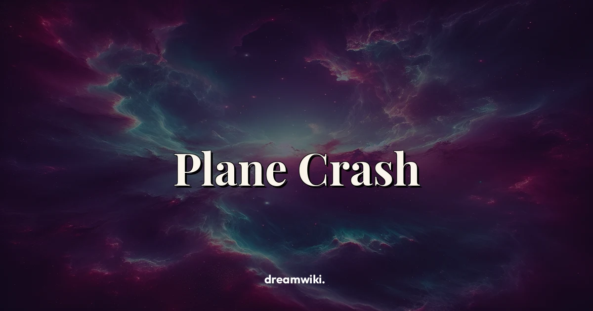 O que significa sonhar com acidente de avião